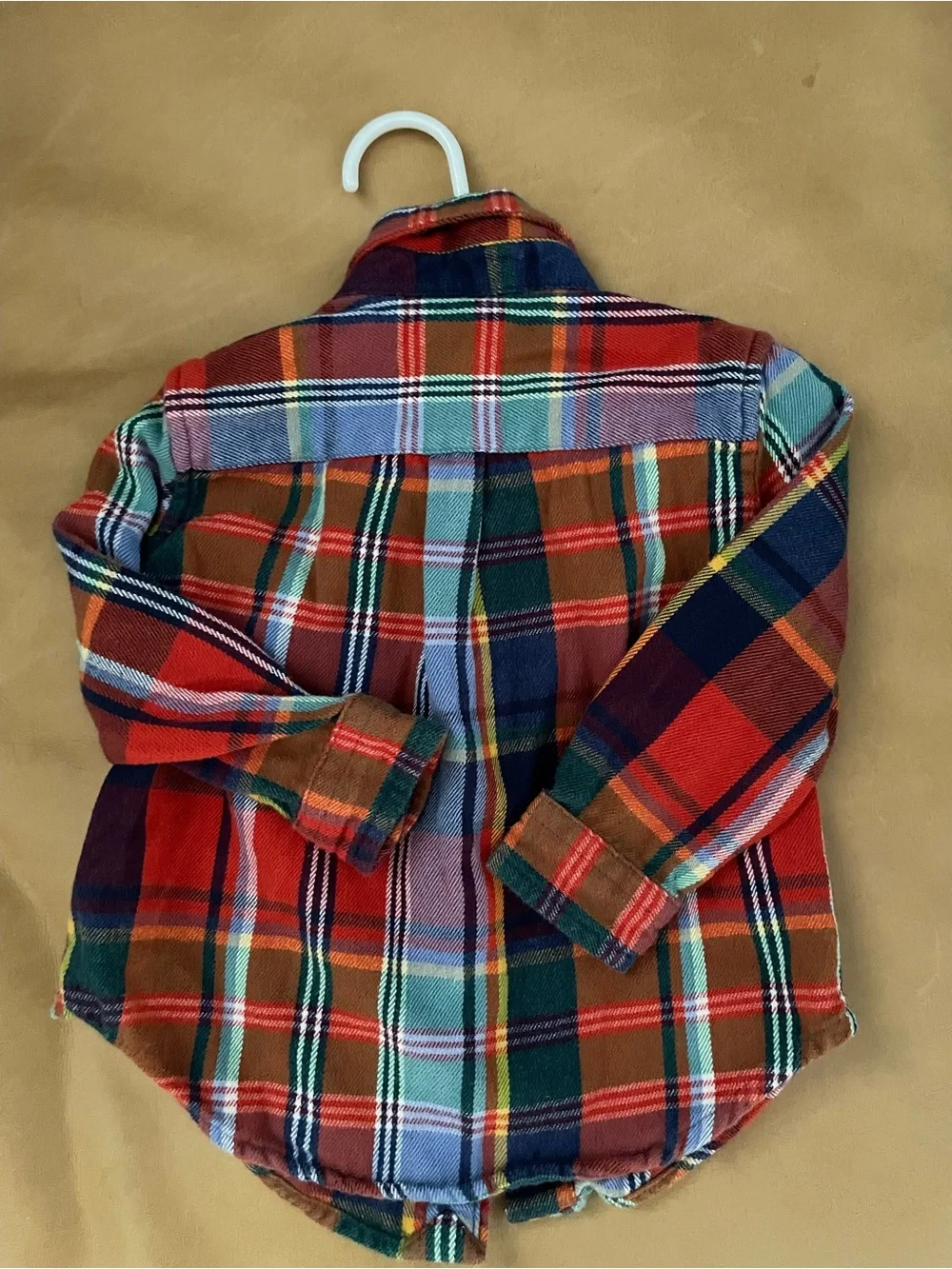 Ralph Lauren Multicolor Plaid Button-Down Kids Shirt